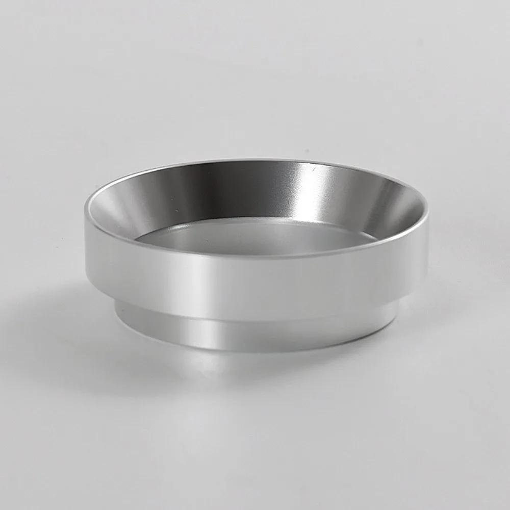 51mm/53mm/58mm Magnetic Coffee Powder Coffee Tool Barista Funnel Aluminum Dosing Ring Coffee Tamper Brewing Bowl
