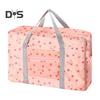 Foldable Travel Duffel Bag Tote Carry-on Luggage Bag Large Capacity Waterproof Portable Storage Bag with Zipper