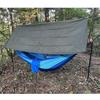 Outdoor Quick-Open Hammock with Mosquito Net and Rainproof Sunshade Tarp