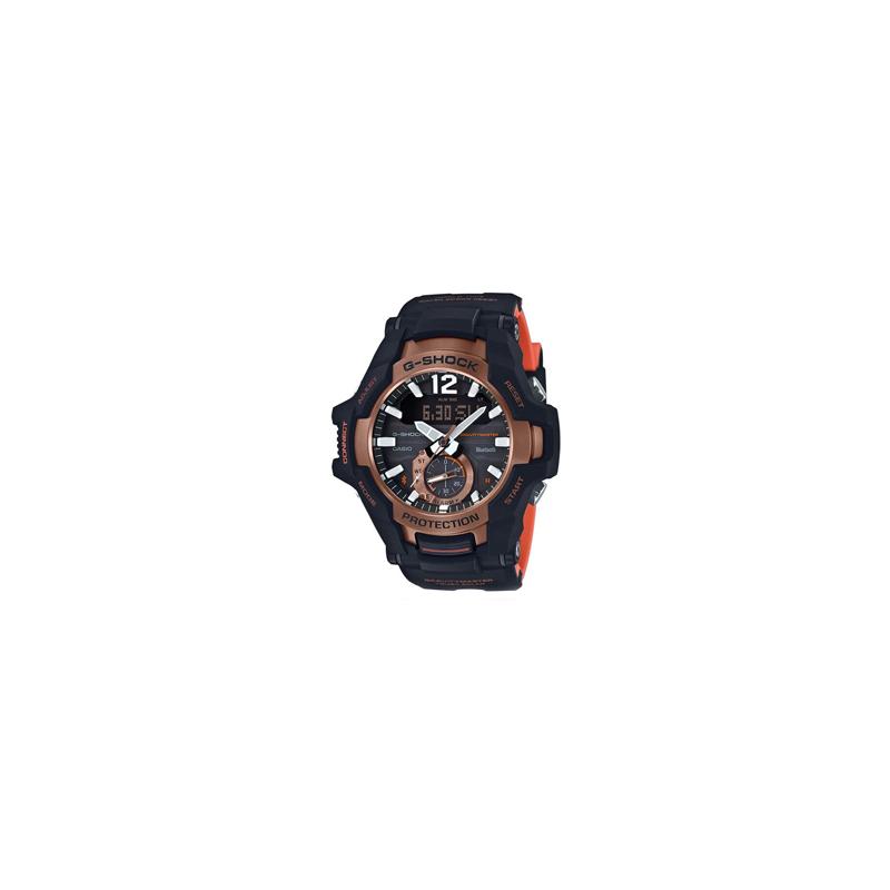 

Casio Sports Bluetooth Solar Classic Pointer Dual Display Dial Sports Waterproof Quartz Movement Resin Strap Japanese and Korean Watch GR-B100-1A4PR чёрный