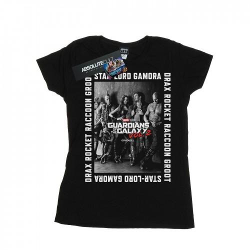 Marvel Womens/Ladies Guardians Of The Galaxy Framed Poster Cotton T-Shirt