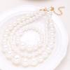 Bold Pearl Choker: Multi-layer Statement Necklace for Women