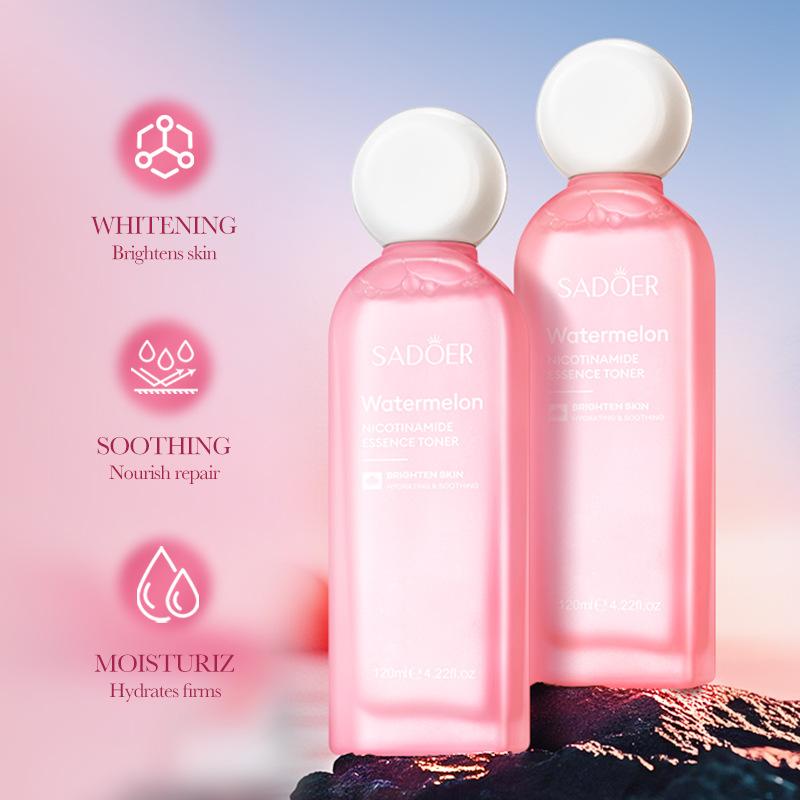 Melounový toner s niacinamidem SADOER Hydratační esenční voda