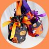 Handheld Halloween Candy Tote Bag Pumpkin Pattern Design Halloween Gift Handbag  Halloween Party