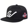 Unisex W Letter Embroidery Hip-hop Hats Spring Autumn Outdoor Adjustable Casual Baseball Caps Sunscreen Hat
