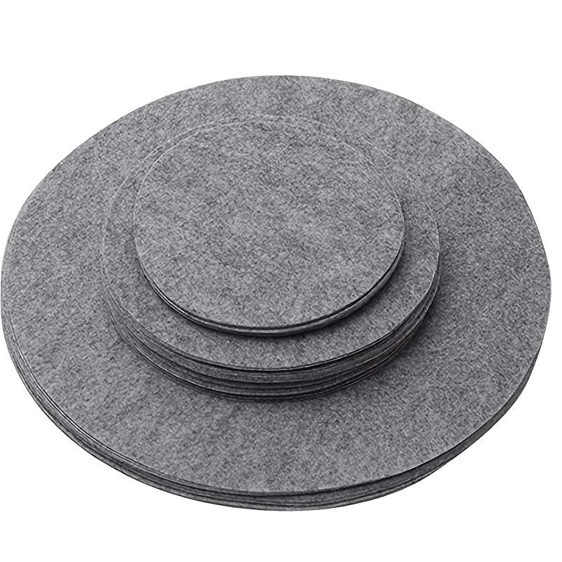 Non-Stick Pan Felt Divider Pad Set Thickened Felt Dish Absorbent Divider Pad