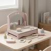 Girls Toy Vanity with Accessories Polished Edges Pretend Makeup