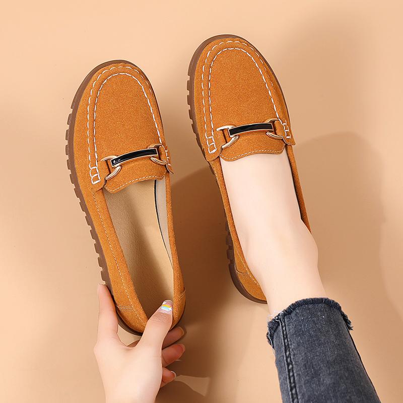 Women Comfort Minimalist Casual Flat Nurse Loafers Walking Summer Maternity Shoes