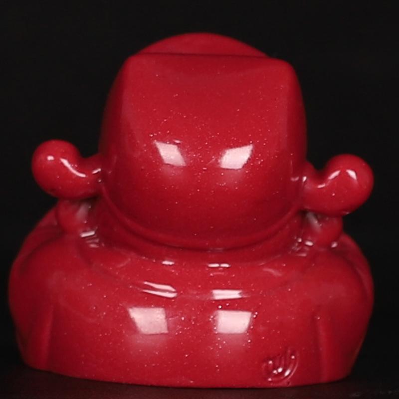 Cinnabar God Of Wealth Decoration Desktop Small Living Room Furnishings Ornaments Enrichment Wangzhai Entrance Decorat