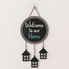 Wooden Wall Hanging Welcome Sign Decorative Quote Board For Home, Door, Entrance, Hall & Office - Rustic Wall Art