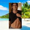 Vampire Diaries Starring D-Damon S-Salvatore Towel Sports Quick Dry Travel Camping Sandproof Soft Light Large Beach Towel