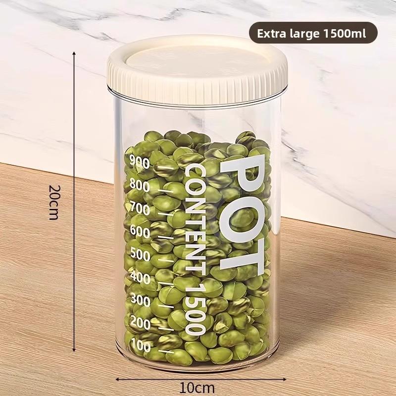 Grains and Cereals Kitchen Storage Food Grade Dry Goods Snacks Tea Storage Jars