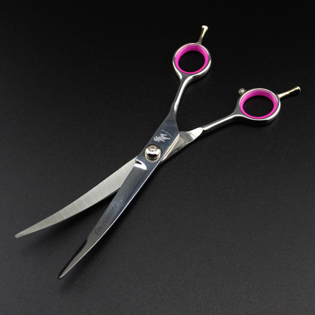 7.0 Inch 6.0 Inch White Nut Pet Grooming Scissors, Pet Scissors, Straight Scissors, Curved Scissors 6.5 Inch Tooth Scissors