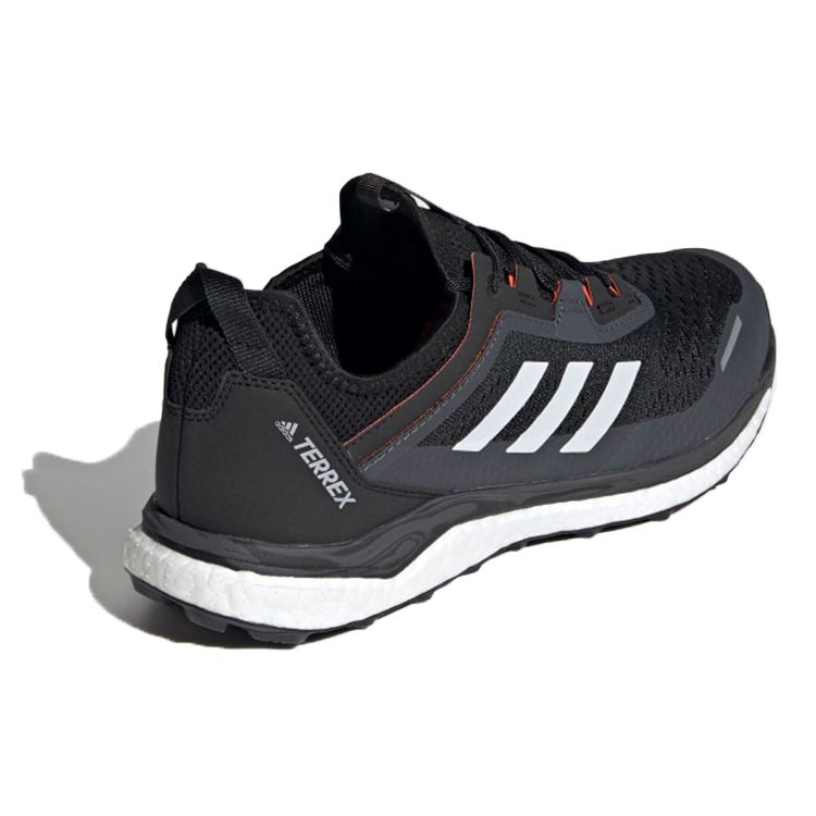 Adidas Terrex Agravic Flow Black White Men Sneakers Core-Black Crystal-White Solar-Red FW5119