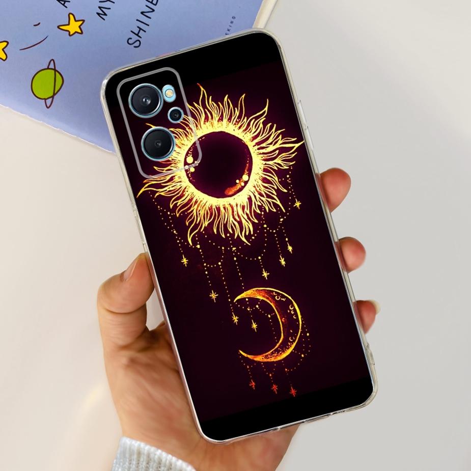For Realme 9i Case RMX3491 New Fashion Painted Cover Clear Silicone Soft TPU Phone Case For Realme 9i 5G RMX3612 Realme9i Fundas