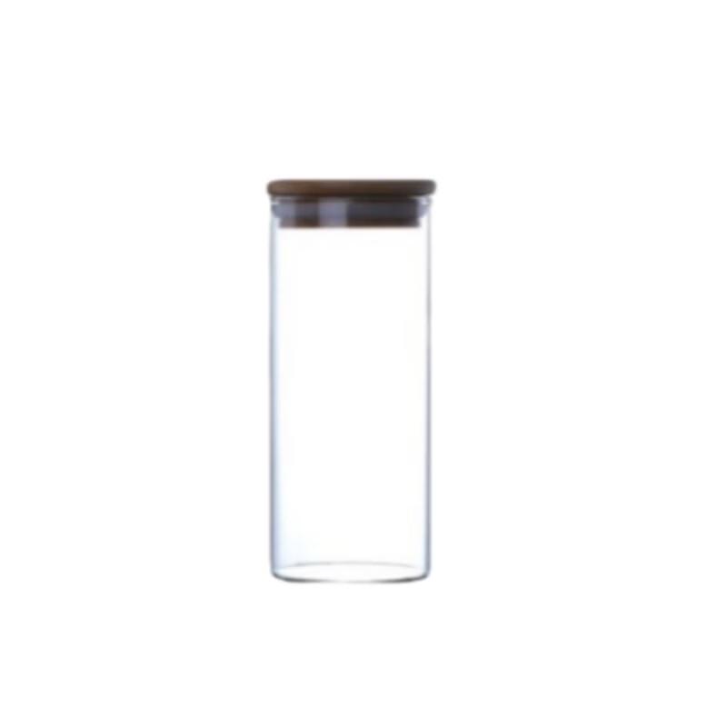 Heat-Resistant Glass Storage Jar Set with Lids