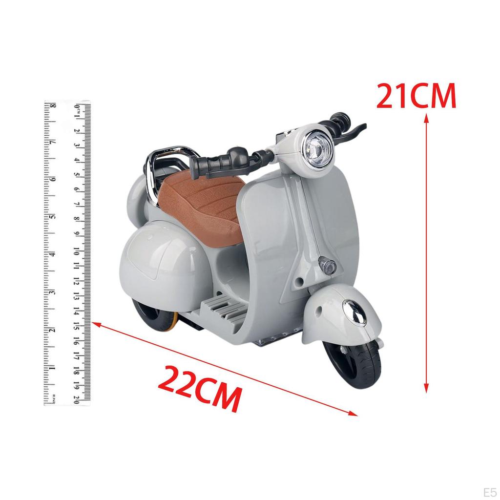 Motorcycle Cartoon Dancing Toy 360° Rotating for Girls Boys