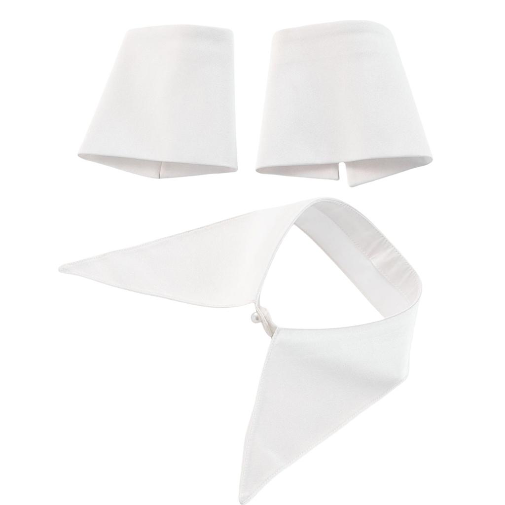 Špičaté manžety Vložka límce Halenka Rozložený klopový límec Starověké umění Límec Sladká šála Vložka Dekorativní šála