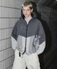 [City Leisure] Structured Block Windbreaker Jacket [Grey/Light Grey]
