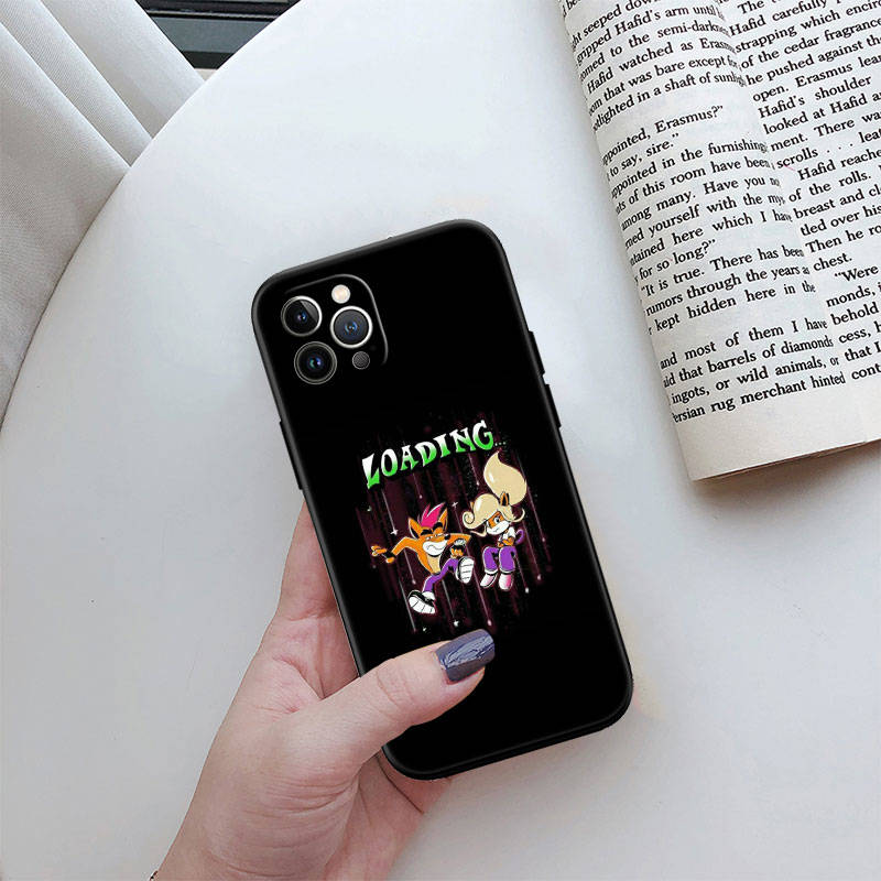 

JO13 Crash Bandicoot Phone Case for iPhone 7 8 11 12 13 14 15 16 16E XS Pro Max XR X SE Samsung S20 S21 S22 S23 S24 FE Ultra Plus Lite S21S A55 Samsung S22 гагат