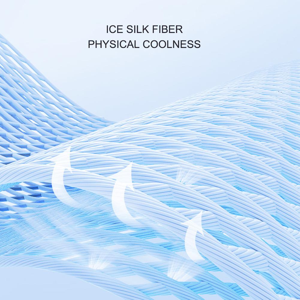 Eis-Seide UV-Sonnenschutzmaske Verstellbare Vollgesichts-Sonnenschutzmaske Anti-Ultraviolett Dünn für Sommer-Outdoor-Aktivitäten