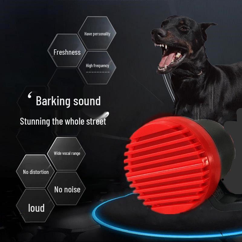 Waterproof 12V/24V/80V Dog Barking Horn for Vehicles: Car, Truck, Motorcycle, Tricycle - Unique Modification