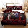 Cool Viral Regional Mexican Band Fuerza Regida Full Printed 3PCS Bedding Duvet Cover + 2 Pillowcases Teen Dorm Home Decoration