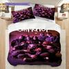 Slipknot Dark Metal Artistry Bedding (1 * duvet cover + 2 * pillowcase, without core) 2D Flat Duvet cover and pillowcase Christmas birthday gift