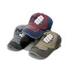 Cross border European and American retro washed denim used fist baseball cap for men and women outdoor sun shading duckbill cap