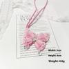 1 Piece Butterfly Applique Patch Hanging Rope Keyring  Starfish Sequin Handmade Beaded Clothing Sew On Patches Pendant