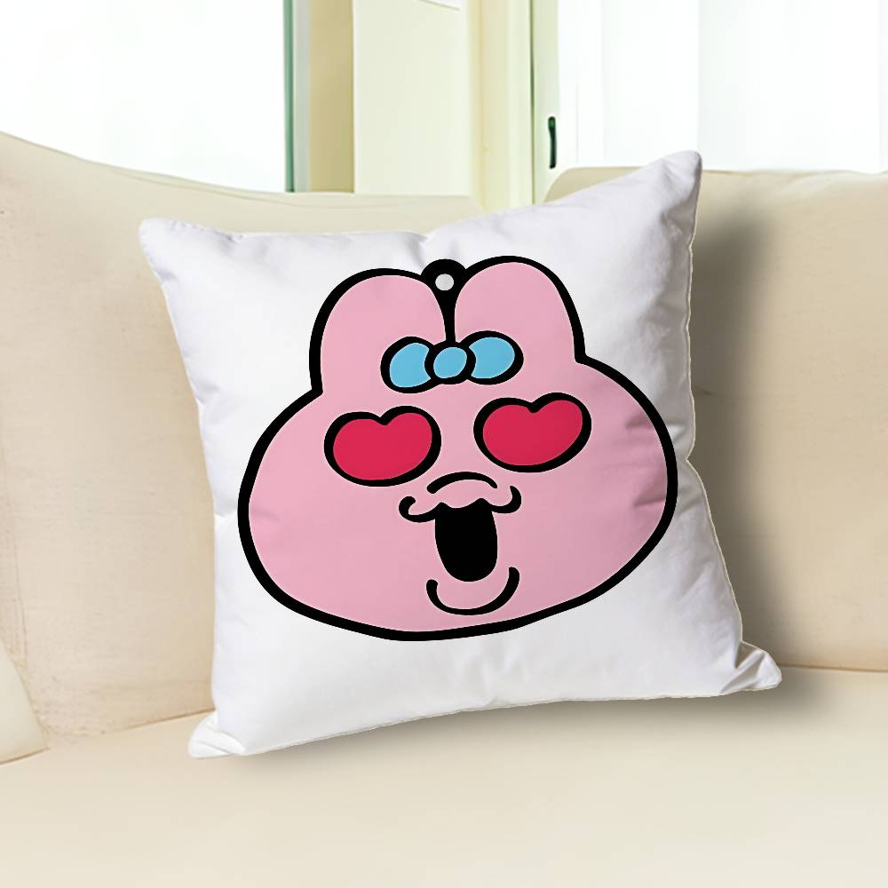 Cute O-Opanchus-S Pillow Cases for Bedroom Living Room Sofa Home Decor Polyester Cushion Cover with Zipper