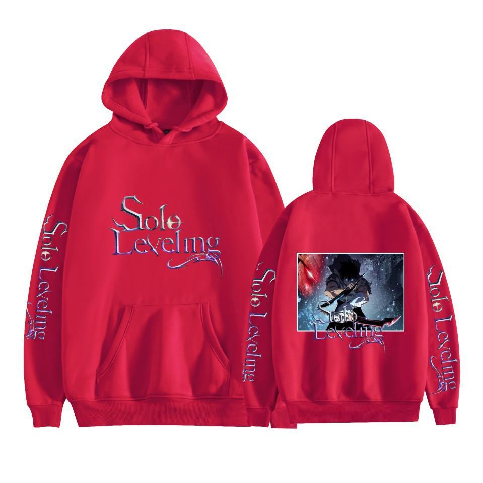 Fashion Unisex Casual Solo Leveling Hoodies Sweatshirt Outdoor Sport Cosplay Pullovers Hoodie Plus Size Cosplay Costume