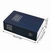 1Pc Security Lock Dictionary Safe Secret Book Cash Money Jewellery   Locker Box (Black)