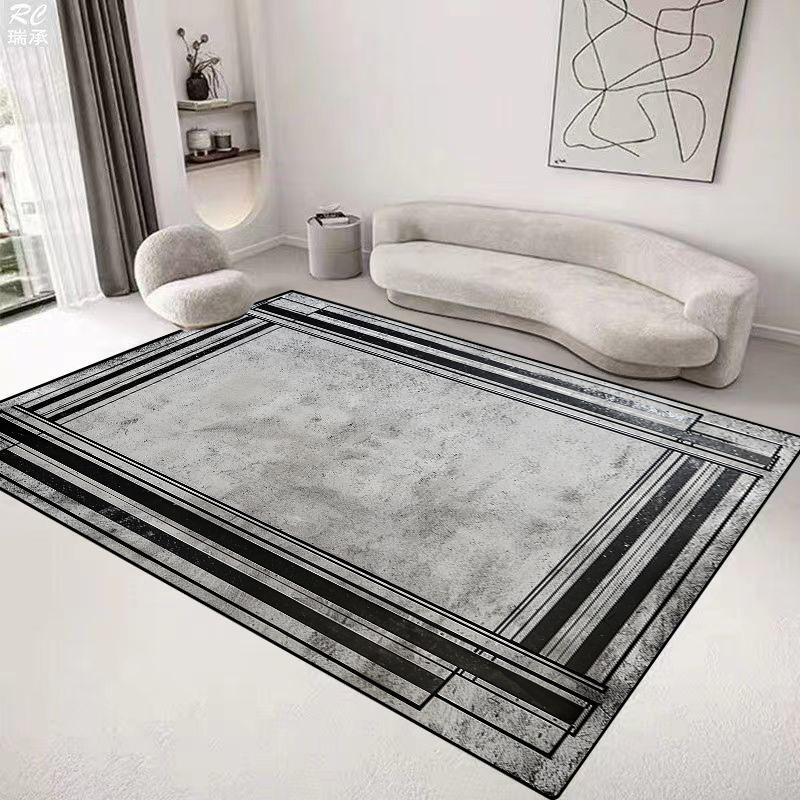 

Ковер в европейском стиле, роскошный, для гостиной, для украшения дома, большой, прикроватный коврик для спальни, нескользящий, настраиваемый, коврик для журнального столика 60x90cm