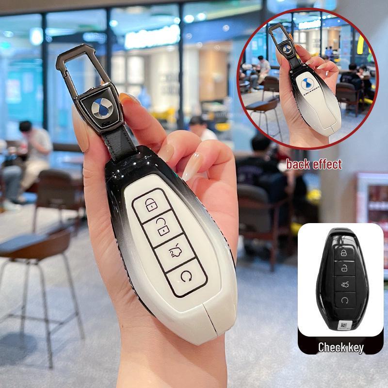 Denza Z9GT 2025 Car Key Case with Metal Buckle