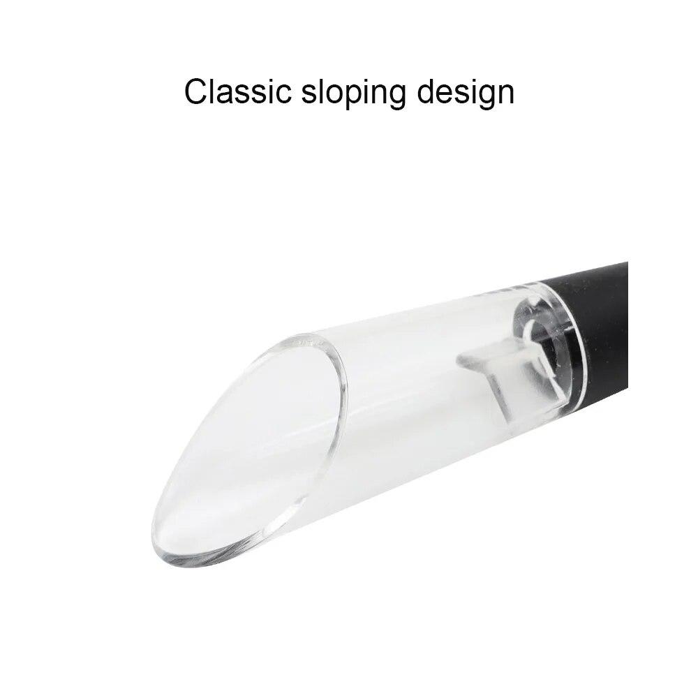 1PC Acrilic Decantor de vin Aerator portabil de vin Aerator de vin Aerizare rapidă pentru Oxigen maxim Accesorii pentru vin