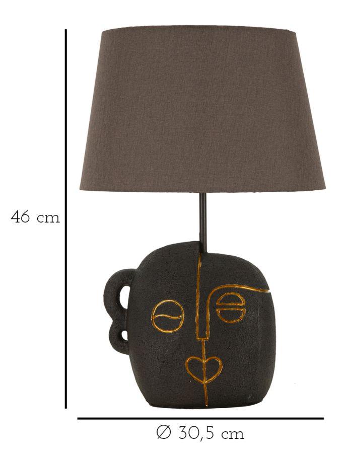 Table Lamp Tribal -A- Cm Ø 30,5X46