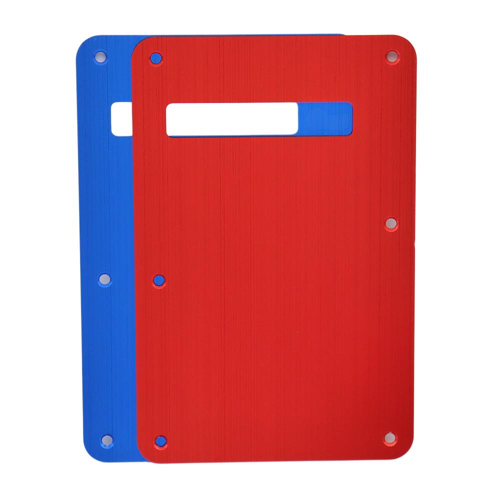 1Pcs Electric Guitar Back Plateguitar Pickguard Tremolo Spring Cavity Cover Back Plate Tremolo For St Style Electric Guitar