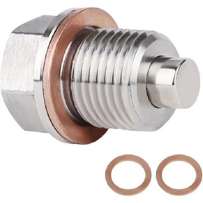 Ölablassschraube (M16 x 1,5 MM) Magnetischer Ölablassschraube aus Edelstahl mit Ne
