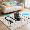 600W Portable Carpet and Upholstery Cleaner, 17 kPa, 1.1 L + 1.2 L Dual Tanks - for Sofas, Mattresses and Cars