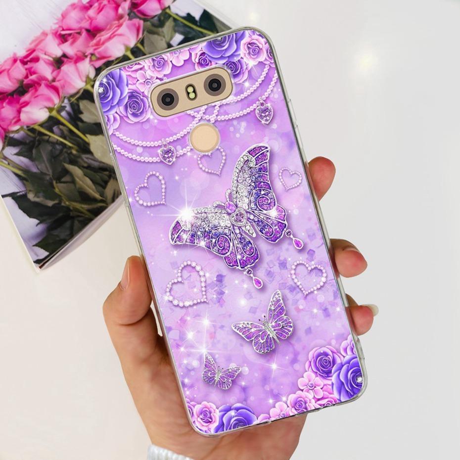 Lovely Painted Case For LG G6 G6+ H870 LS993 VS988 LGM-G600L Soft Silicone TPU Back Cover For LG G6 Plus G6plus Phone Cases