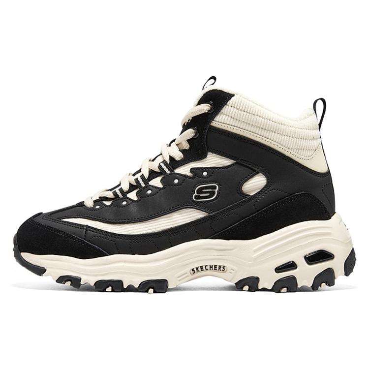 (WMNS) Skechers D lites Black Beige Women s 167570-BKNT EU 36