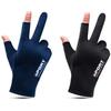 Ice Silk Half Finger Cycling Gloves for Men & Women, Breathable Outdoor Sports Gloves for Fitness, Driving & Fishing Comfort Wea