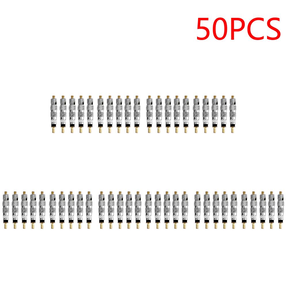 Bike Tire Valve Core Set Bicycle Tyre Air Valve Core Repair Tool Kits Replacement for Outdoor Cycling Bikes