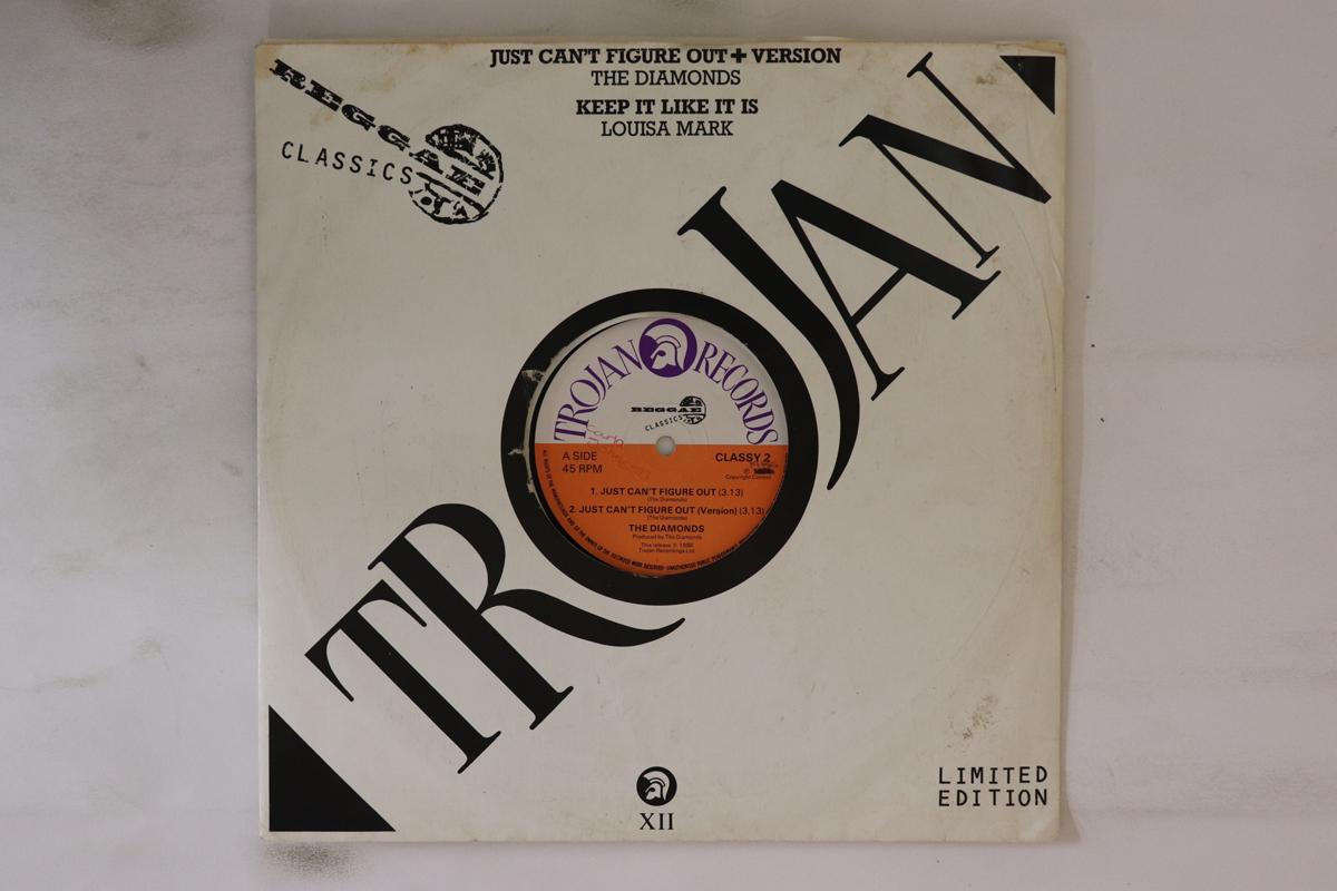 

12inch Record LOUISA MARK / MIGHTY DIAMONDS - Keep It Like It Is / Just Can t Fig CLASSY2 Trojan Records 1986 UK Reggae, Ska & Dub Used