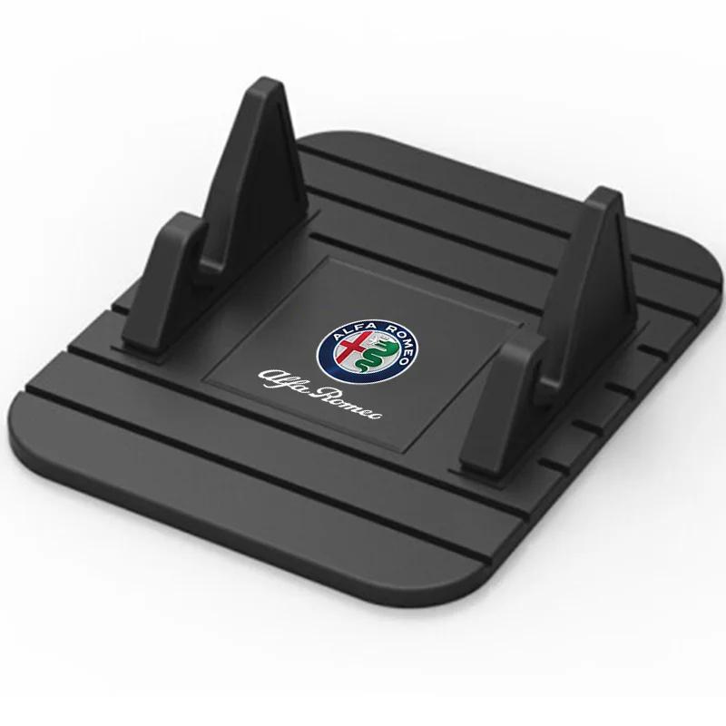 

Car Stickers For Alfa Romeo Silicone Car Phone Holder Phone Anti-slip Mount Stand GPS Bracket For Alfa romeo giulietta giulia st
