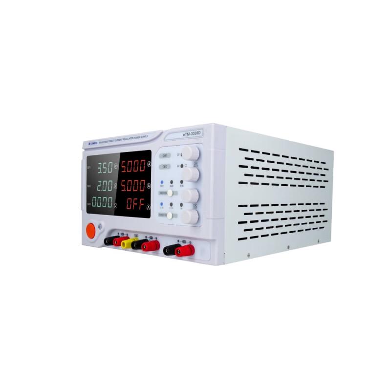 eTM-3305D Single Channel Linear Adjustable DC Power Supply (CN Version)