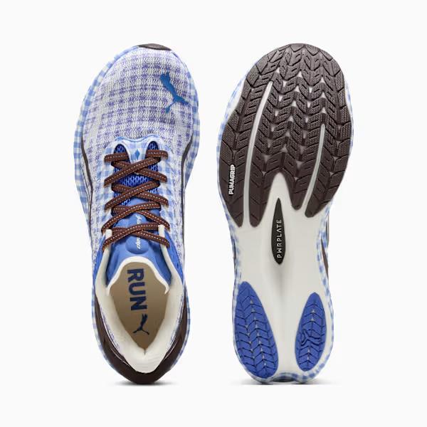 406307-02 Puma Deviate Nitro 4 Check Royal Sapphire PUMA White (Men's)