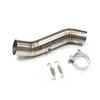 Motorrad-Auspuffrohr für Honda CB400F/CB400X - Edelstahl-Mittelrohr-Modifikation.