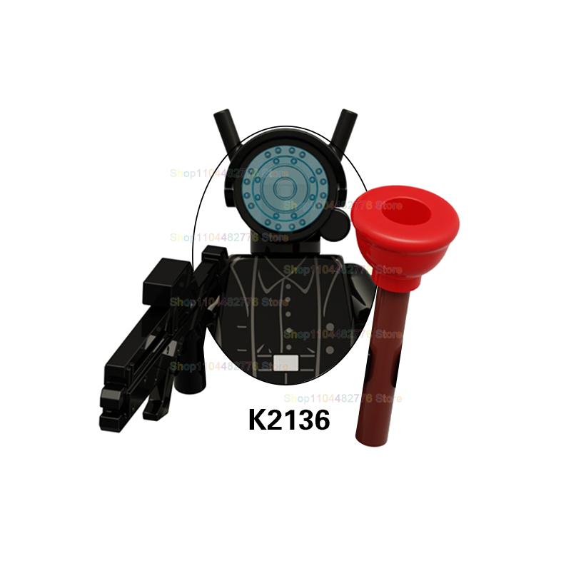 Nuevas Figuras KDL SWAT Skibidi Toilet Man Anime Juguetes de Bloques TvMan Titan Cameraman Speakerman Ladrillos Modelo Juguete Para Regalo de Cumpleaños de Niño